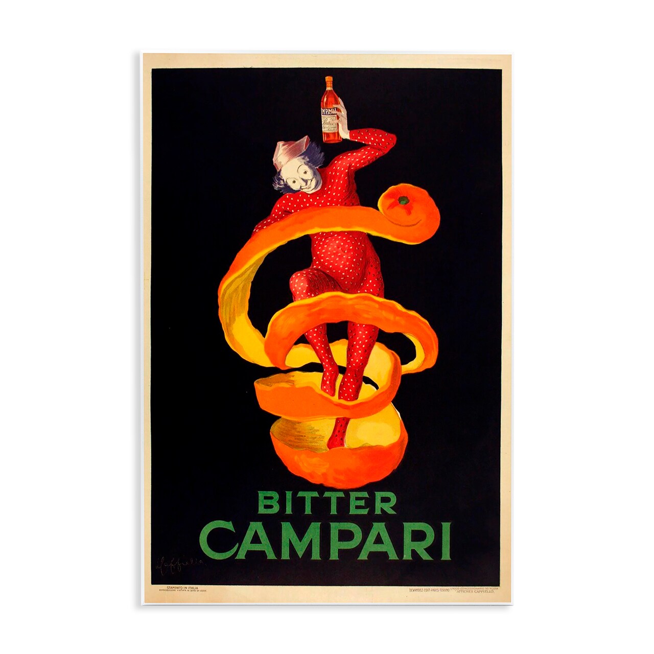 Stupell Industries Bitter Campari Advertisement Wall Plaque, design by Marcus Jules